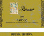 Parusso Barolo Etichetta Oro Bussia Riserva 2006 Front Label