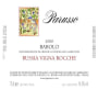 Parusso Bussia Vigna Rocche 2000 Front Label