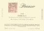 Parusso Barolo Bussia Vigna Fiurin 1998 Front Label