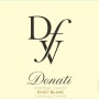 Donati Family Vineyards Pinot Blanc 2014 Front Label