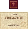 C.J. Pask Winery Declaration Cabernet - Merlot - Malbec 2009 Front Label