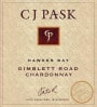 C.J. Pask Winery Gimblett Road Chardonnay 2014 Front Label