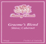 Passing Clouds Graeme's Blend Shiraz Cabernet 2007 Front Label