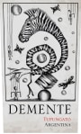 Passionate Wines Demente 2012 Front Label