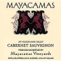 Mayacamas Cabernet Sauvignon 1999 Front Label
