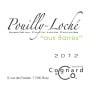 Laurent Cognard Pouilly Loche 2012 Front Label