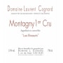 Laurent Cognard Les Bassets Montagny Premier Cru 2012 Front Label