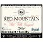 Hedges Family Estate Bel' Villa Vineyard Syrah 2010 Front Label
