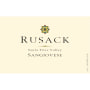 Rusack Santa Ynez Valley Sangiovese 2012 Front Label