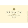 Rusack Rose 2014 Front Label