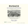 Rusack Catalina Island Pinot Noir 2012 Front Label