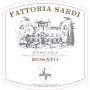 Fattoria Sardi Rose 2014 Front Label