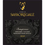 Sassoregale Sangiovese 2013 Front Label