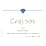 Carlson John Sebastiano Vineyard Pinot Noir 2012 Front Label