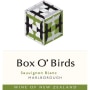 Box O' Birds Sauvignon Blanc 2014 Front Label