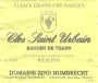 Zind-Humbrecht Rangen de Thann Clos Staint Urbain Grand Cru Riesling 1998 Front Label
