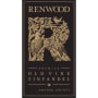 Renwood Premier Old Vine Zinfandel 2012 Front Label