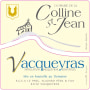 Domaine de la Colline St-Jean Vacqueyras 2012 Front Label