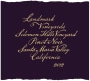 Landmark Solomon Hills Vineyard Pinot Noir 2012 Front Label