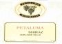 Petaluma Shiraz 2014 Front Label
