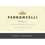 Pedroncelli Bench Vineyards Merlot 2012 Front Label