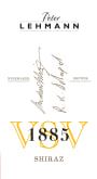 Peter Lehmann VSV 1885 Shiraz 2013 Front Label