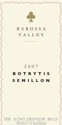 Peter Lehmann Excellence Collection Botrytis Semillon 2007 Front Label