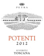 Petra Toscana Potenti Rosso 2012 Front Label