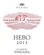 Petra Toscana Hebo 2013 Front Label
