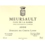 Domaine des Comtes Lafon Meursault Clos de la Barre 2000 Front Label