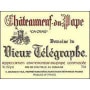 Domaine du Vieux Telegraphe Chateauneuf-du-Pape La Crau Rouge (1.5 Liter Magnum) 1996 Front Label