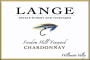 Lange Winery Freedom Hill Vineyard Chardonnay 2014 Front Label