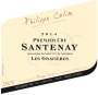 Philippe Colin Santenay Les Gravieres Premier Cru 2014 Front Label