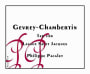 Philippe Pacalet Gevrey-Chambertin Lavaux Saint Jacques Premier Cru 2008 Front Label