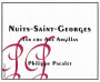 Philippe Pacalet Nuits-Saint-Georges Aux Argillas Premier Cru 2013 Front Label