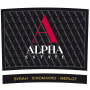 Alpha Estate SMX Red Blend 2011 Front Label