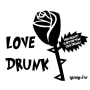 Maison Noir Love Drunk Rose 2014 Front Label