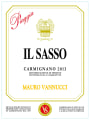 Piaggia Il Sasso Carmignano 2013 Front Label