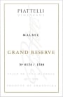 Piattelli Grand Reserve  Malbec 2008 Front Label