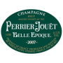 Perrier-Jouet Belle Epoque With Glassware Set 2007 Front Label