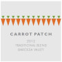 Hewitson Carrot Patch Red Blend 2012 Front Label