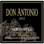 Morgante Don Antonio Riserva Nero d'Avola 2012 Front Label