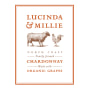 Lucinda & Millie Organic Chardonnay 2013 Front Label