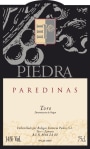 Val Piedra Paredinas 2001 Front Label