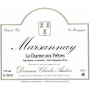 Domaine Charles Audoin Marsannay La Charme aux Pretres Blanc 2012 Front Label