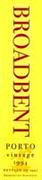 Broadbent Vintage Port 1994 Front Label