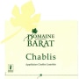 Domaine Barat Chablis 2013 Front Label