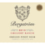 Bergstrom Gregory Ranch Pinot Noir 2013 Front Label
