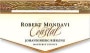 Robert Mondavi Coastal Johannisberg Riesling 1999 Front Label