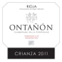 Bodegas Ontanon Crianza 2011 Front Label